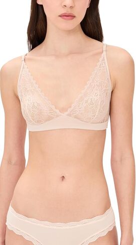 Stripe & Stare Women's Eco Lace Non Pad Triangle Bra in Kuwait