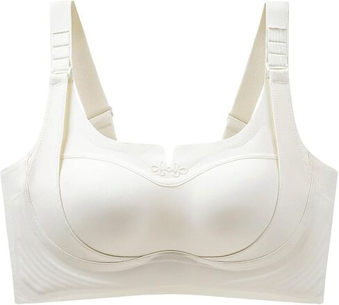Lace Bra for Women Wireless Support Lift Seamless Breathable Full Coverage Comfort Daily Bras No Underwire 34-42 in Kuwait