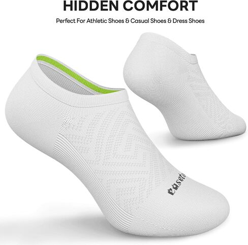 No Show Socks Women, 8 Pairs Low Cut Ankle Non Slip Casual Invisible Liner Athletic Running Socks in Saudi Arabia