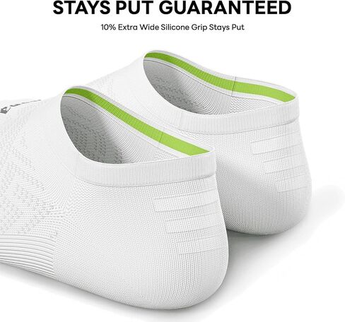 No Show Socks Women, 8 Pairs Low Cut Ankle Non Slip Casual Invisible Liner Athletic Running Socks in Saudi Arabia