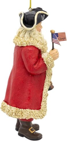 Kurt Adler 250th Anniversary 1776 American Santa in Kuwait
