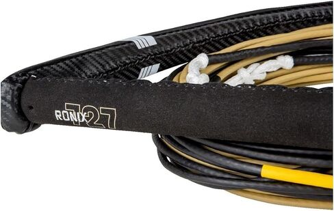 Ronix 727 Pro Foil Combo - 14in. Handle - 77.5ft. 10-Sect. R8 Rope - Black/Gold in Kuwait