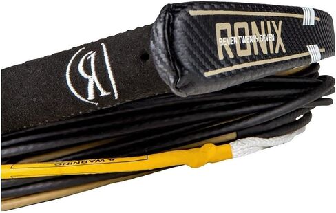 Ronix 727 Pro Foil Combo - 14in. Handle - 77.5ft. 10-Sect. R8 Rope - Black/Gold in Kuwait