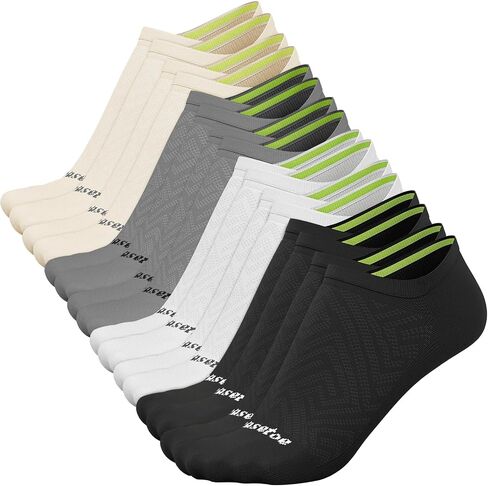 No Show Socks Women, 8 Pairs Low Cut Ankle Non Slip Casual Invisible Liner Athletic Running Socks in Saudi Arabia
