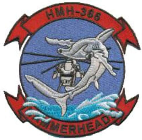 HMH-366 Hammerheads Full Color Patch – Sew On in Saudi Arabia