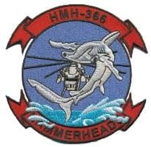 HMH-366 Hammerheads Full Color Patch – Sew On in Saudi Arabia