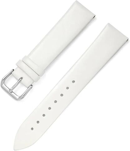 CongYi Thin Genuine Leather Watch Strap 8mm 10 12 13 14 15 16 17 18 19 20mm 21 22mm Smooth Watchband Stainless Steel Buckle Band in Kuwait