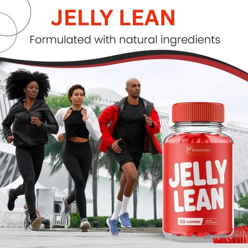 Jelly Lean Gummies - Official Jelly Lean Gummys Advanced Premium Formula Maximum Strength, All Natural Daily JellyLean Vitamins Hourse Boost for Overall Health & Wellness, 60 Gummies for 1 Month in Saudi Arabia