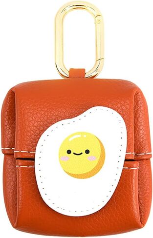 Cute Bread Coin Purse Keychain Mini Bag Charm Leather Fruit Wallet Backpack Pendant Small Earphone Case Money Pouch for Women in Saudi Arabia