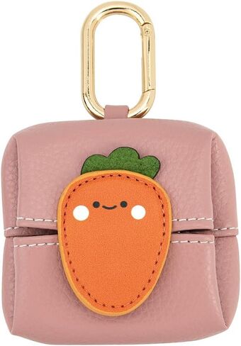 Cute Bread Coin Purse Keychain Mini Bag Charm Leather Fruit Wallet Backpack Pendant Small Earphone Case Money Pouch for Women in Saudi Arabia