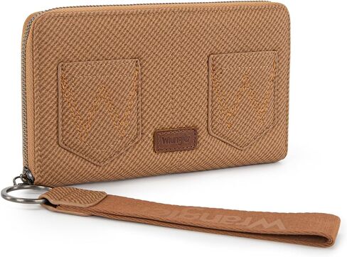 Montana West Wrangler Wristlet Wallets for Women Clutch Purse Retro Western Style Card Holder with RFID WG449-W130CF in Kuwait