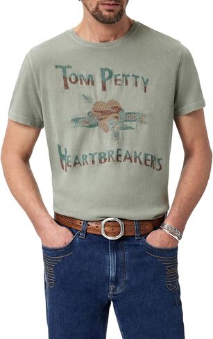 John Varvatos Men's Tom Petty and The Heartbreakers Embroidered Tee in Kuwait