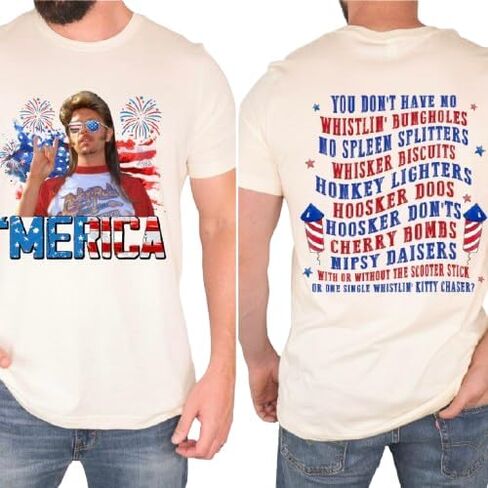Joe Dirt Tshirt, Funny 4th of July Tee, Independence Day Teeshirt, Merica Shirt, Snakes and Sparklers Shirt Cream in Kuwait