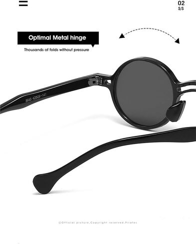 Outdoor Driving Men And Women Sunglasses Small Frame Round Party Decoration Sun Glasses in Kuwait
