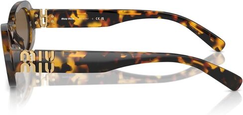 Miu Miu Women's Narrow Sunglasses, Havana, Brown, One Size | One Size in Saudi Arabia