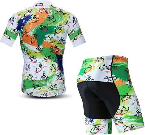 Men's Cycling Jersey Short Sleeve Road Bike Shirts Summer Bicycle Clothing Tops CF00 in Saudi Arabia