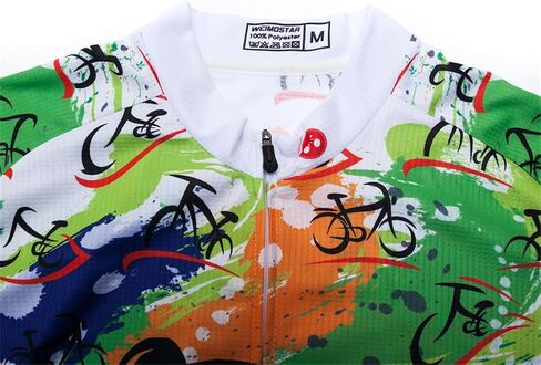 Men's Cycling Jersey Short Sleeve Road Bike Shirts Summer Bicycle Clothing Tops CF00 in Saudi Arabia