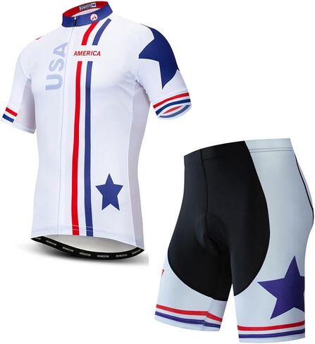 Men's Cycling Jersey Short Sleeve Road Bike Shirts Summer Bicycle Clothing Tops CF00 in Saudi Arabia