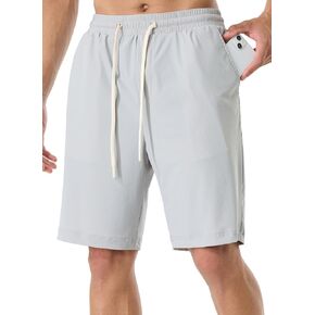 Men's 7" 4-Way Stretch Lightweight Breathable Sports Shorts | 4 Way Stretch Fabric, Elastic Waist, Deep Pockets for Running, Fitness & Daily Wear in Saudi Arabia