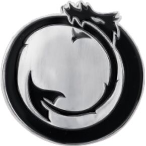 Tzimisce Clan Pin – Vampire: the Masquerade - 2-Inch Engraved & Enameled 3D Design, Silver Finish in Saudi Arabia