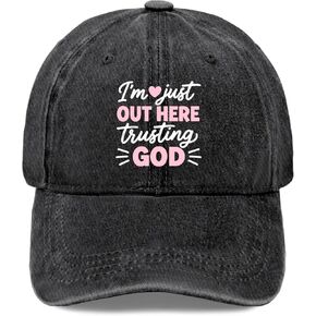 قبعة I'm Just Out Here Trusting God Hats Garde للرجال in Kuwait