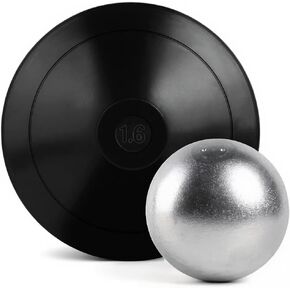 2 Pcs Shot Put Rubber Discus for School Track and Field Discuses for Outdoor Practice Throwing in Saudi Arabia