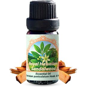 Royal Hawaiian Sandalwood Essential Oil (Santalum paniculatum Hook. & Arn.) 0.33 FL OZ / 10ml | 100% Pure Therapeutic Grade (Undiluted Natural) in Saudi Arabia