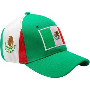 Country Flag Baseball Cap Argentina, Brazil, Mexico, Italy, France, USA + More in Saudi Arabia