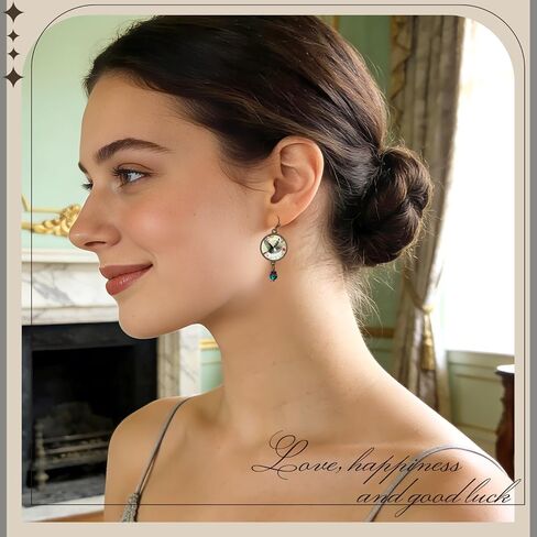 Hummingbird Gifts for Women,Hummingbird Dangle Earrings for Women,Vintage Bird Earrings, Mothers Day Christmas Birthday Gifts for Mom Grandma Sister Friends in Saudi Arabia