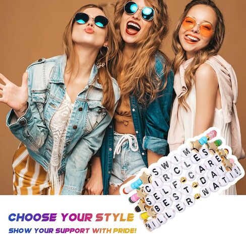 AICase for Mac Merch Miller Gifts Inspired Bracelets 5 Pcs Stackable Stretch Beaded Friendship Bracelets Concert Outfit Vinyl Poster Sticker Merchandise Gifts for Fans Women Birthday Christmas in Kuwait