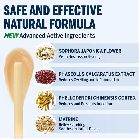 Ariella Hemorrhoid Treatment Suppository Gel: Pre-Filled Rounded-Tip Applicator for Gentle, Pain-Free Internal Relief, Soothes Burning, Itching & Swelling, Natural Herbal, 6 Individually Sealed in Saudi Arabia