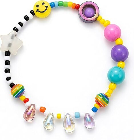 Fidget Bracelet Colorful Beaded Bracelets Anxiety Protection Healing Stretch Alleviate Anxiety Stress Protection Healing Jewelry Gifts for Women Men in Saudi Arabia