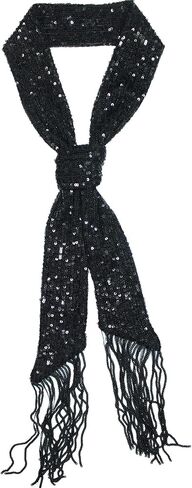 Small scarf with fashionable sequins for decoration in Saudi Arabia
