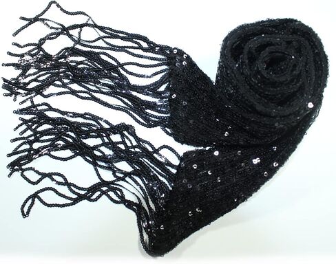 Small scarf with fashionable sequins for decoration in Saudi Arabia