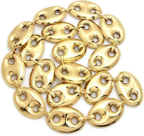 NEW HIP HOP MARINA CHAIN / 27mm/30" MARINA CHAIN HIP HOP NECKLACE - XC517G in Saudi Arabia