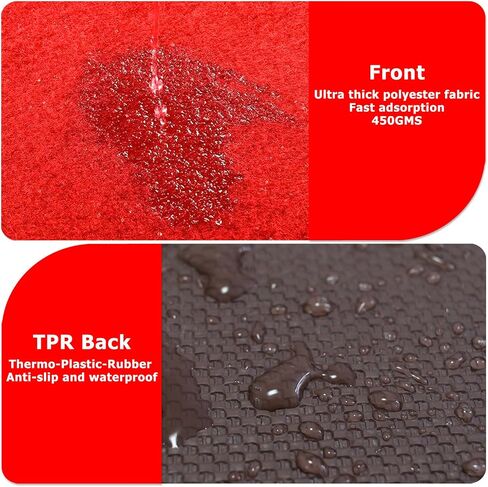 3x20 ft Extra Thick Red Carpet Runner for Party & Events,Festival Celebration,Prom Proposal & Wedding, Graduation Ceremony, Award Ceremony,VIP Reception Heavy-Duty, Non-Slip TPR Rubber in Saudi Arabia