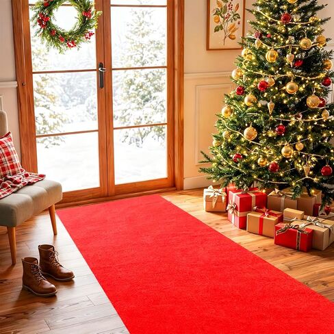 3x20 ft Extra Thick Red Carpet Runner for Party & Events,Festival Celebration,Prom Proposal & Wedding, Graduation Ceremony, Award Ceremony,VIP Reception Heavy-Duty, Non-Slip TPR Rubber in Saudi Arabia