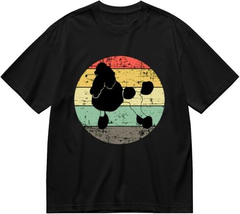 Men's Wind Resistant Short Sleeve T-Shirt, Vintage Retro Peace Love Dogs Outdoor Hiking Casual Top in Kuwait