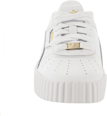 حذاء رياضي نسائي من PUMA Carina 3.0 Luxe، مقاس 9 B(M) US، أبيض in Kuwait