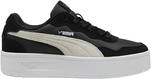 PUMA Womens Court Lally Skye Suede Platform Sneakers Shoes Casual in Kuwait