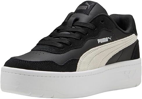 PUMA Womens Court Lally Skye Suede Platform Sneakers Shoes Casual in Kuwait