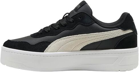 PUMA Womens Court Lally Skye Suede Platform Sneakers Shoes Casual in Kuwait