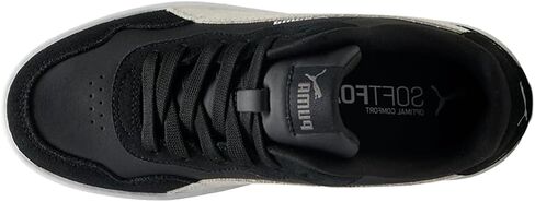PUMA Womens Court Lally Skye Suede Platform Sneakers Shoes Casual in Kuwait