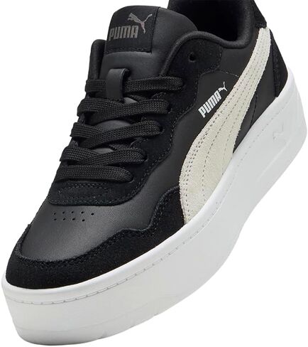 PUMA Womens Court Lally Skye Suede Platform Sneakers Shoes Casual in Kuwait