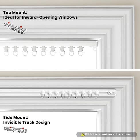 Window Shades No Drill, Includ Adhesive Track (Beige, 1 Panel, W42 x L60 inch) for Bedroom, Living Room, Kitchen, Bathroom, Home Office in Saudi Arabia