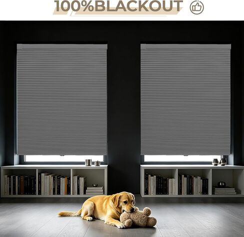 Cellular Shades for Windows Custom Size Cellular Shades No Tools No Drill Blackout Cellular Shades Top Down Bottom Up Cordless Honeycomb Blinds for Indoor Windows in Kuwait