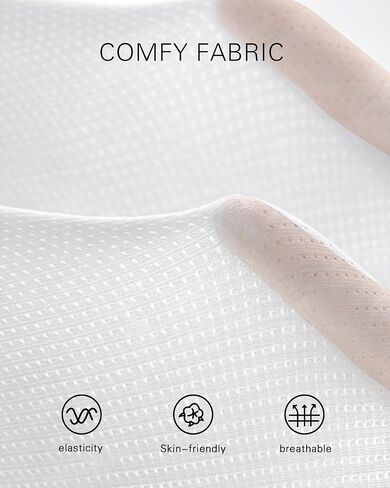 Women’s Cooling Slip Shorts Under Dress Seamless Shorts Anti Chafing Lace Panties White in Saudi Arabia