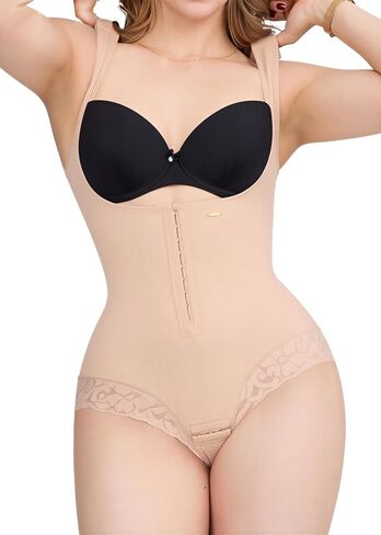 Butt Lifting Shapewear Shorts for Women Tummy Control Panties | High Waist Compression,Adjustable Hook Closure in Kuwait
