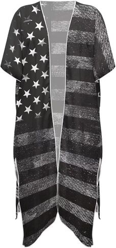 KEIAHUAN Kimono Swimsuit Cover Ups for Women Open Front Long Cover Up Long Loose Casual Summer Tops in Kuwait