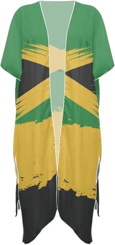 KEIAHUAN Kimono Swimsuit Cover Ups for Women Open Front Long Cover Up Long Loose Casual Summer Tops in Kuwait